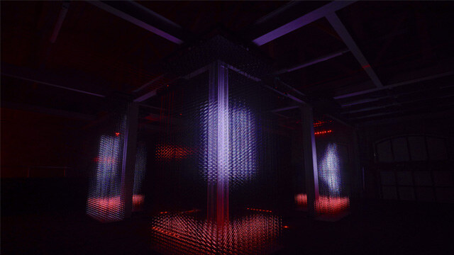 INTERVALS 2023 — волюметрическая LED-инсталляция на фестивале
